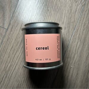 New Mala the Brand Cereal Wood Wick Candle 4.3 oz / 121 g